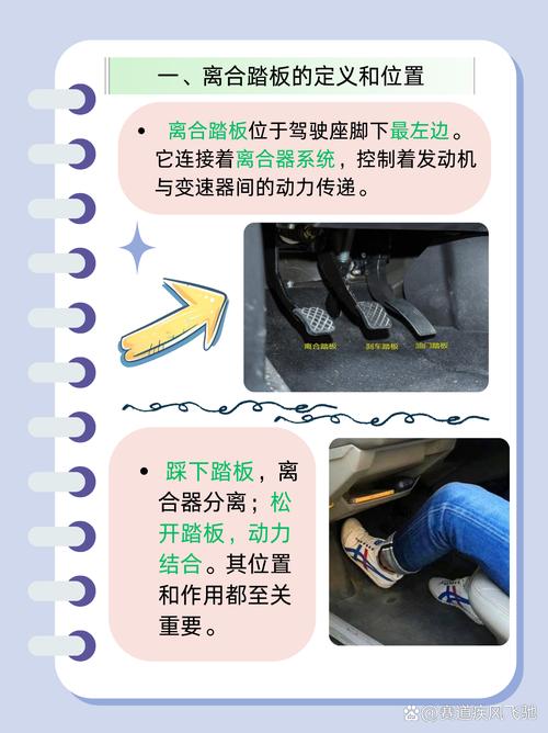 离合器踏板是干嘛的／离合器踏板是什么东西