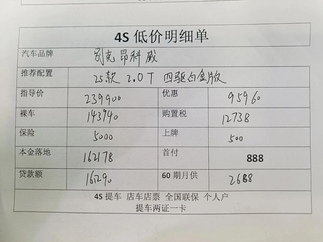 【别克昂科威参数配置表,2018别克昂科威参数配置表】