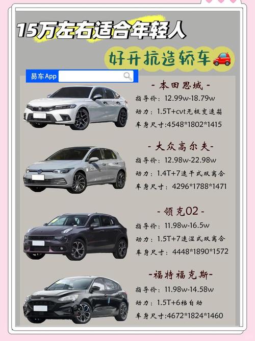 15万左右的新车推荐/15万左右的新车推荐一下